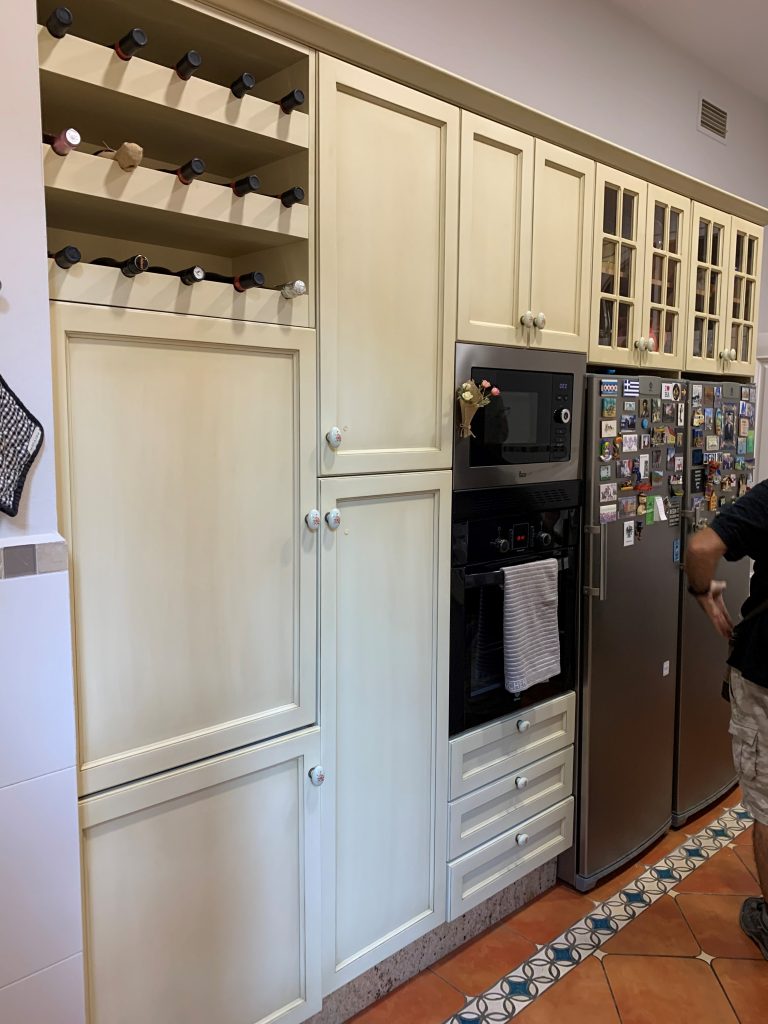 painted kitchen cabinets